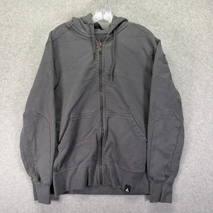 American Giant Hoodie Herren Large grau Sweatshirt mit durchgehendem Reißverschluss schwer USA - Bild 1 von 7