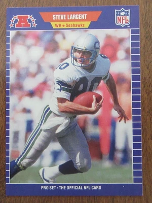 1989 Proset #396 Steve Largent - Image 1 of 2