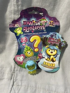 NEW Lil Wish Lanterns Wishimals Toy & Collector Card - Saber of Courage Cliffs - Picture 1 of 2