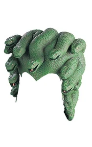TOCADO SERPIENTE GRIEGA MEDUSA ADULTO MUJER ASP DISFRAZ ACCESORIO - Imagen 1 de 2