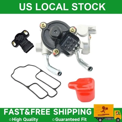 New Idle Air Control Valve& Throttle Position Sensor for 97-02 Mitsubishi Mirage Foto 1 de 4