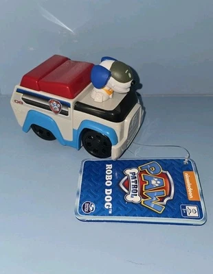 Paw Patrol Robo Dog Rescue Racer Vehicle NEW - Image 1 of 4