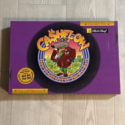CASHFLOW Investing 101 Board Game Rich Dad Poor Dad Robert Kiyosaki Complete VGC - Image 1 of 4