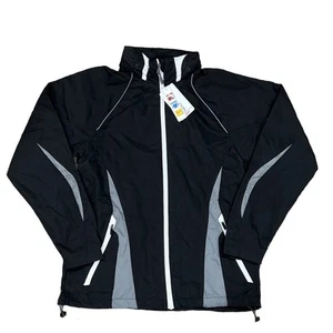 Women's Windbreaker Jacket Mesh Lined, Zip Pockets, Roll Hood US Sizing XS - 2XL - Picture 1 of 9