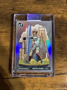 2024 PANINI DONRUSS OPTIC #4 BROCK PURDY DOWNTOWN! SSP CASE HIT! 🔥🔥 - Picture 1 of 3
