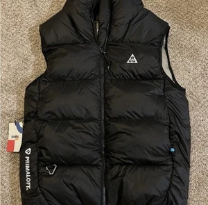 Nike ACG Therma Fit ADV Lunar Lake Puffer Vest Black Size XS - Picture 1 of 5
