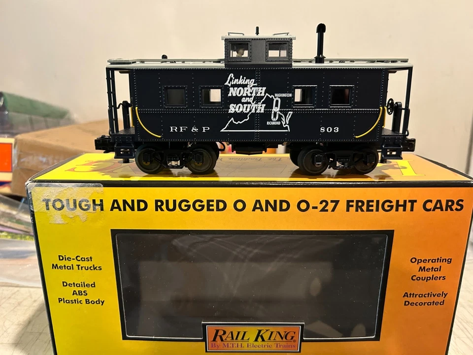 MTH 30-77038 Richmond, Fredericksburg, and Potomac Steel Caboose LN/Box - Image 1 of 4