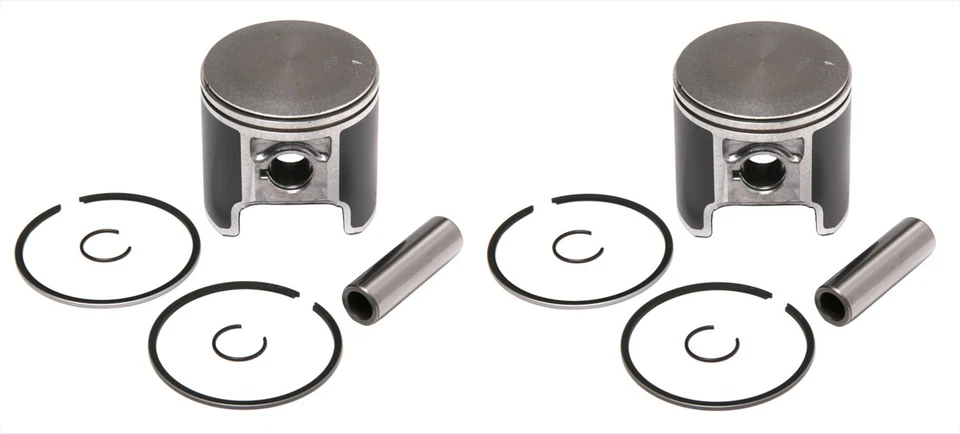 2 kits de pistón SPI .010 sobre diámetro para Ski-Doo 500 refrigerado por ventilador 72,25 mm VER DESC Foto 1 de 1