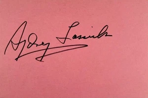 SYDNEY LASSICK signed Autogramm 4"x 6" Karteikarte One Flw Over the Cuckucks Nest - Bild 1 von 6