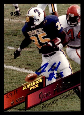 1995 Superior Pix #81 Joe Aska Autographs #/4000 - Image 1 of 2