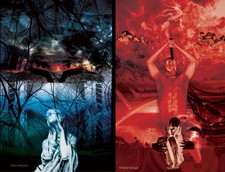 JUDGEHYDROGEN Surrealistic 2 Print Lot  hr giger dali inspired 11 x 17 poster 