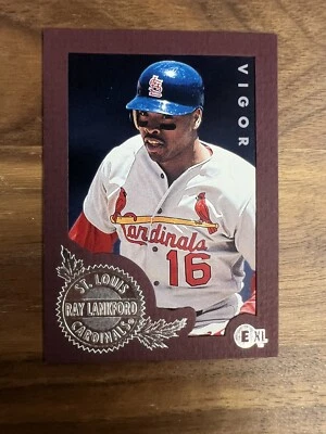 1996 Fleer E-Motion XL Ray Lankford #268 "CARDINALS" MINT CONDITION  - Image 1 of 2