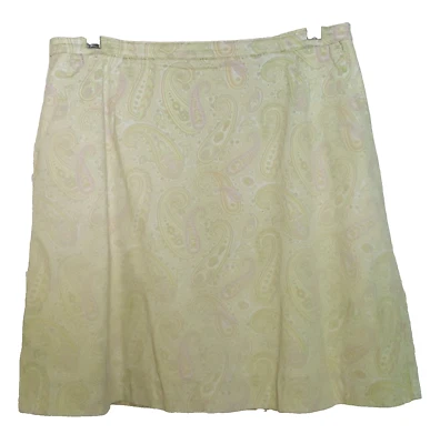 Falda para mujer Tail Brand Activewear 8 bolsillos forrados verde pastel cachemira Foto 1 de 4