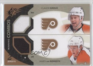 2010-11 SPx Winning Combos Claude Giroux James van Riemsdyk #WC-GV