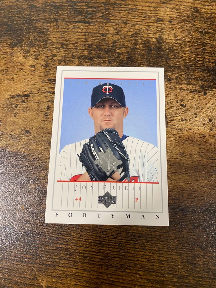 2003 Upper Deck 40-man Jon Pridie 889 RC Rookies - Image 1 of 1