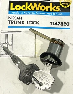 Cerradura maletero Nissan TL47820, 47820, cerraduras, cilindro de bloqueo, instrucciones, 2 llaves - Imagen 1 de 10