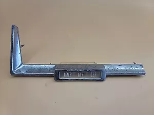 1965 1966 AMC Rambler Classic Marlin Ambassador Dash Trim Heater Control Lens - Picture 1 of 9