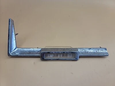 AMC Rambler Classic Marlin Ambassador 1965 1966 tablero ajuste calefacción lente de control  Foto 1 de 4