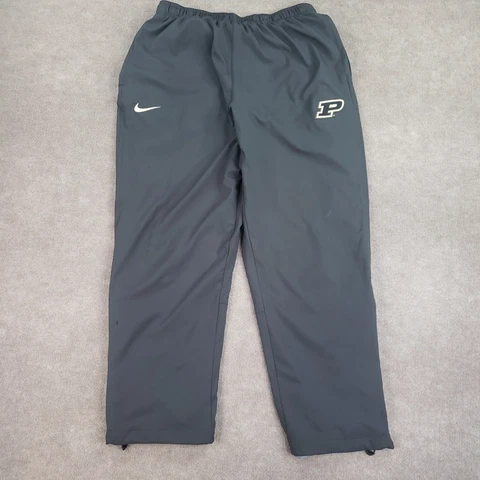 Purdue Boilermakers Warm Up Pants Mens XL Gray Basketball Team Issue Nike NCAA Cover