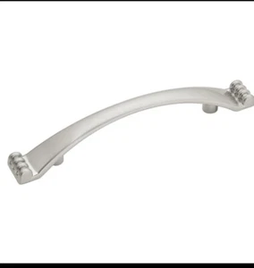 Hickory Hardware P14461 Conquest 3" Satin Nickel Handle Cabinet Drawer Pull - Picture 1 of 3