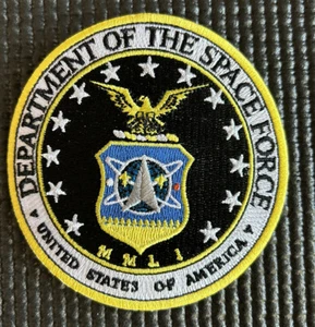 PARCHE DE LA FUERZA ESPACIAL DE EE. UU. - EMBLEMA DE LA FUERZA ESPACIAL - 3,5"" de diámetro - Imagen 1 de 2