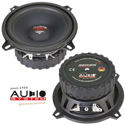 AUDIO SYSTEM AS 130 EM EVO 13cm Auto Lautsprecher Kicker 130mm 240 Watt - Bild 1 von 4