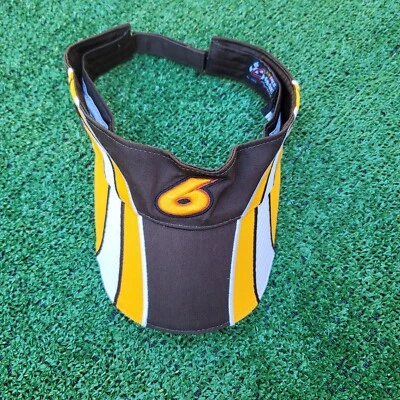 Visera de carreras UPS Chase Authentics Nascar David Ragan número 6 Foto 1 de 4