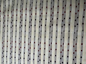 Summer Nights by Moda 6163-12 small geometric design on light yellow background - Picture 1 of 4