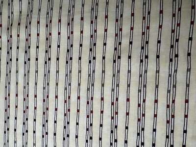 Summer Nights by Moda 6163-12 small geometric design on light yellow background - Image 1 of 4