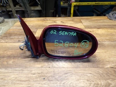 SE ADAPTA A NISSAN SENTRA 2000-2003 *BORGOÑA* ESPEJO RETROVISOR ELÉCTRICO PUERTA PASAJERO DELANTERO DERECHO Foto 1 de 4