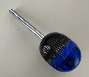 Destornillador de trinquete con agarre de bola con mango azul y negro - doble cara - vintage - Imagen 1 de 7