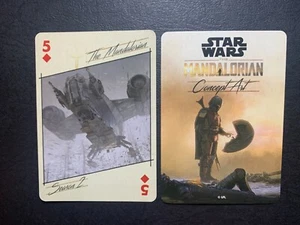 Swap Spielkarte Star Wars The Mandalorian Season 2 FIVE OF DIAMONDS - Bild 1 von 2