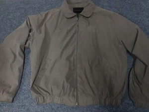 Croft and Barrow Jacket Mens XL Extra Large Brown Full Zip - Picture 1 of 11