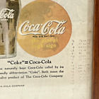 COCA-COLA 1945 Step Right Up Amigos Have a Coke z II wojny światowej oprawiona reklama 15x11,5"