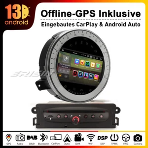8 Kern 64GB Android 14 Autoradio für BMW Mini Cooper GPS DVD WiFi CarPlay Kamera - Bild 1 von 16