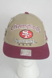 Vintage San Francisco 49ers Snapback Mütze Super Bowl 29 XXIX Logo Athletic Deadstock - Bild 1 von 8
