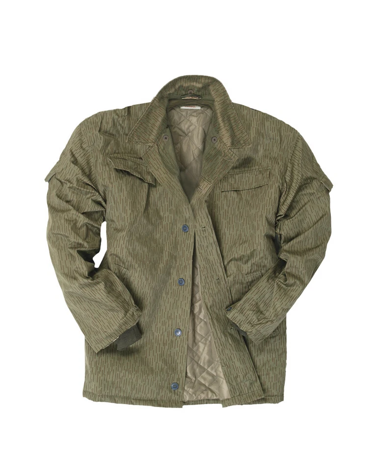 Winter Jacke Jagdjacke Wattiert Tarnjacke Ein Strich Kein Strich NVA Camo Gr 52 - Bild 1 von 1