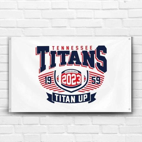 Tennessee Titans 3x5 ft Flag NFL Football Champions Banner Gift Wall Decor Cover