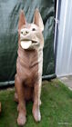 Schferhund XXL, German shepherd, 100 cm aus Suar-Holz 