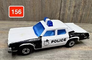 Vintage Matchbox Superfast Plymouth Gran Fury Police Squad Car xploraf 156 - Picture 1 of 6