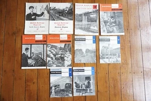 Revista Ferrocarriles Británicos 1950-1960 Revista Ferroviaria Región del Noreste x10 - Imagen 1 de 10