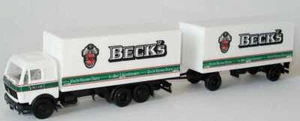 1:87 Mercedes-Benz NG Getränke-Koffer-Hz Beck´s - löscht Kenner-Durst - Albedo - Bild 1 von 2