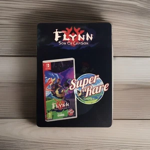 Tarjeta coleccionable título Flynn Son of Crimson juegos súper raros exclusiva única - Imagen 1 de 2