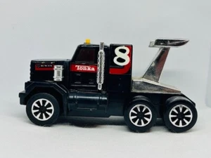 Vintage Tonka GMC Black Truck Semi Drag Japan Clutch Poppers - Picture 1 of 3