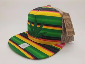 New Marijuana Weed Pot 420 Snap Back Purple Embroidered Baseball Hat Cap in BOX - Picture 1 of 4