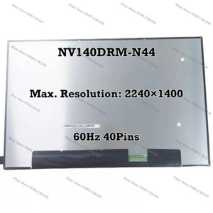 Pannello di ricambio schermo LCD portatile NV140DRM-N44 14,0" 2,2K 60Hz EDP 40 pin - Foto 1 di 1