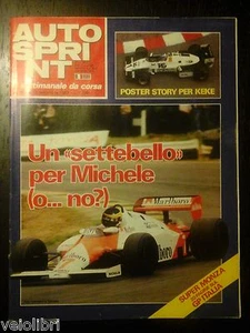 Autosprint anno XXIII n. 36 - 6/12 settembre 1983 - Imagen 1 de 1
