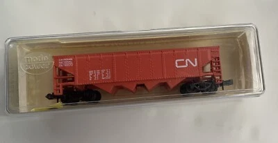 Canadian National N Scale Freight Car. Hopper No. 3223, 4 Bay New Old Stock. - Image 1 of 2