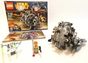 LEGO STAR WARS GENERAL GRIEVOUS' WHEEL BIKE 75040 BOTH MINIFIGURES 100% COMPLETE - Picture 1 of 20