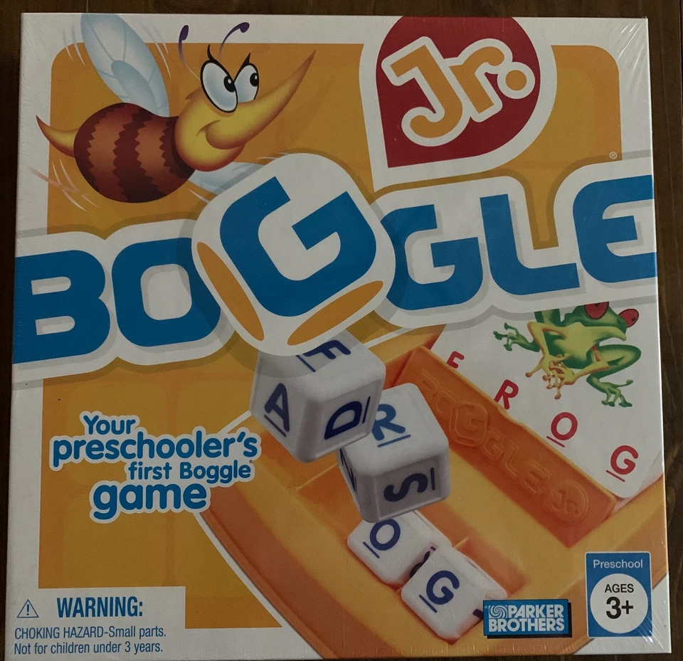 Boggle Jr. 2005 Your Preschooler’s first Boggle Game Brand New Sealed - Image 1 of 1